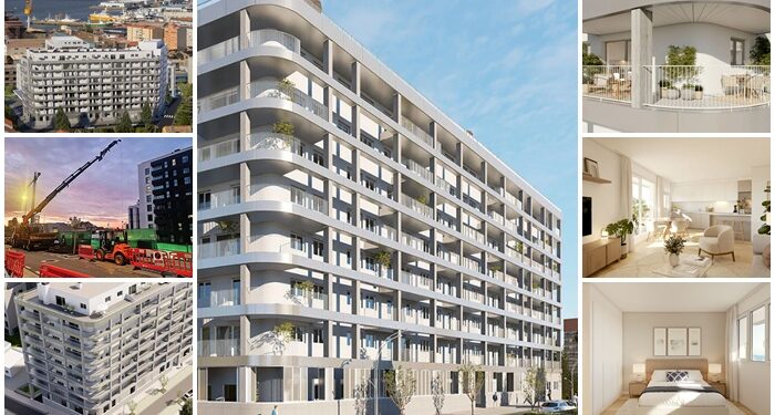 A toda máquina la obra de 57 nuevas viviendas ya a la venta en Esturáns: así son sus detalles