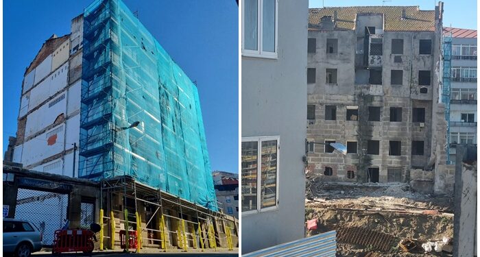 Y tras el vallado (otra vez) del Paseo de Alfonso, ya es real el derribo del legendario Casa Roucos