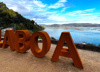 El nuevo mirador a la ría, listo y deslumbrante
