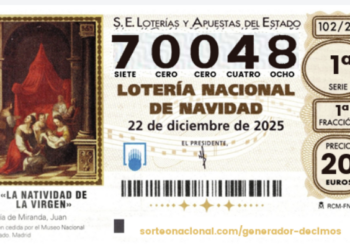 70.048, un madrugador segundo premio da inicio al sorteo más esperado del año