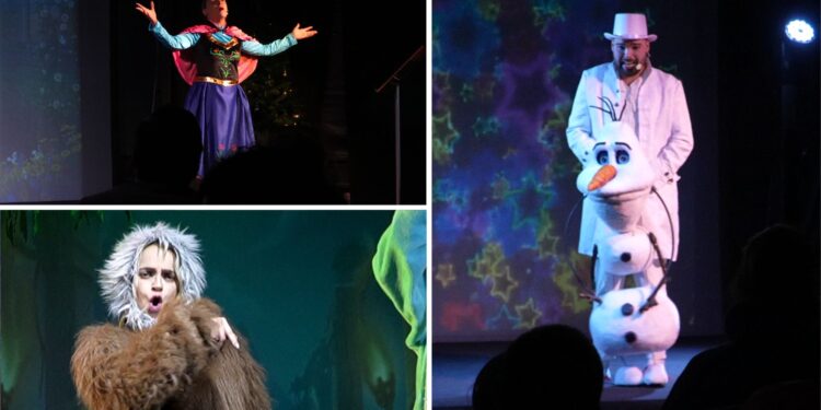 La Navidad en Vigo se llena de historias cantadas de la mano de Olaf