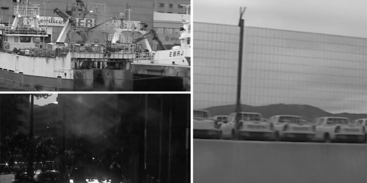 El Puerto de Vigo se convierte en memoria de la emigración a través de la cámara de Fran Rodríguez y los versos de Keith Payne