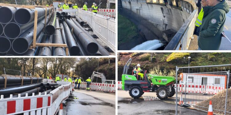 Avanza a intervención de «urxencia» en Eiras para evitar un corte masivo de auga na primavera