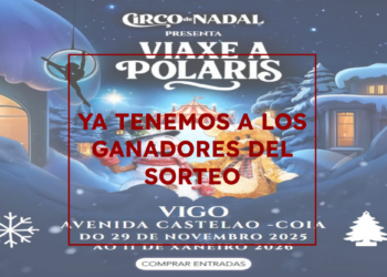 Vigoé te lleva al Circo de Nadal: estos son los ganadores del sorteo