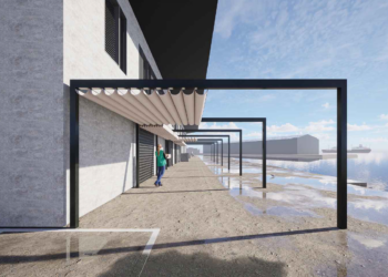 Una unión de empresas de Santiago, elegida por el Puerto para reformar la nave de rederas de Vigo