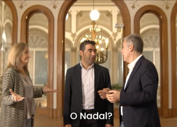 Los dirigentes de la Diputación afloran un desconocido talento actoral para felicitarte la Navidad