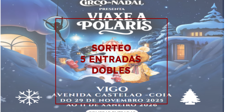 Sorteo de cinco entradas dobles para el Circo de Nadal