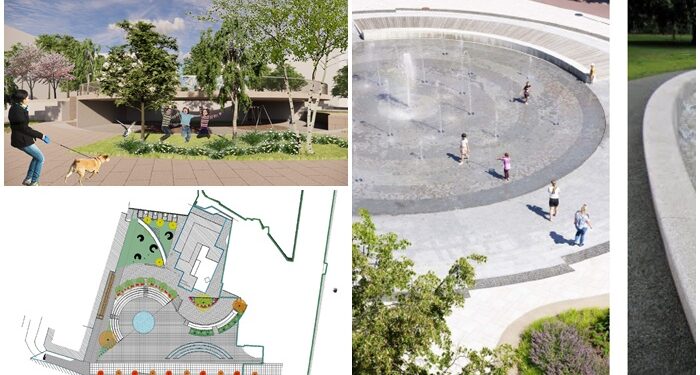 El nuevo gran espacio público (con zonas verdes) que estrenará O Porriño tendrá sello de Vigo