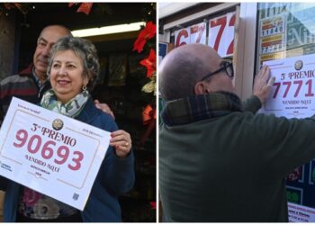 La suerte de la Lotería de Navidad en Vigo: del sobre ‘cualquiera’ al estreno de un quiosco de Bembrive