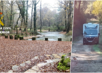 La crecida de ríos en el área de Vigo cierra parte del Camiño Portugués: limitado el tránsito de peregrinos