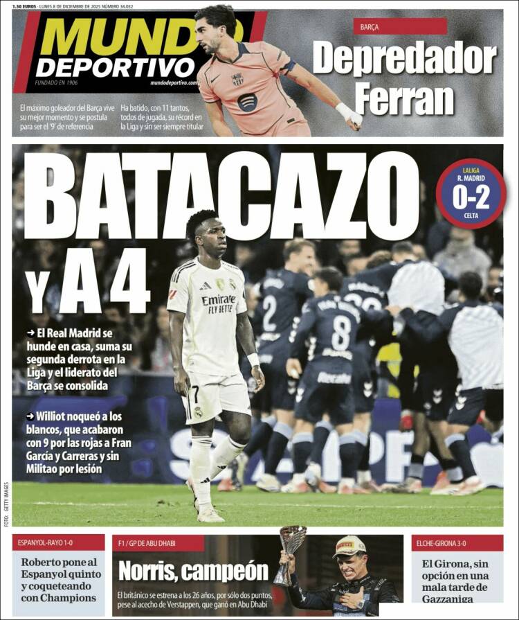 La humillación del Celta al Madrid da la vuelta al mundo: y Williot se vengó de Courtois