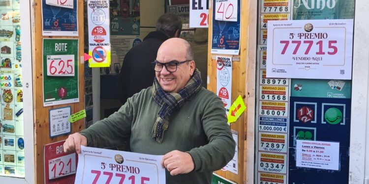 Un repartido quinto premio deja pellizcos en Vigo y su área: Porta do Sol, repite