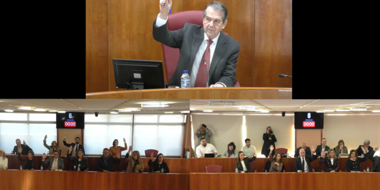 Vigo aprueba, con solo los votos del PSOE, el presupuesto para 2026, que asciende a 350 millones