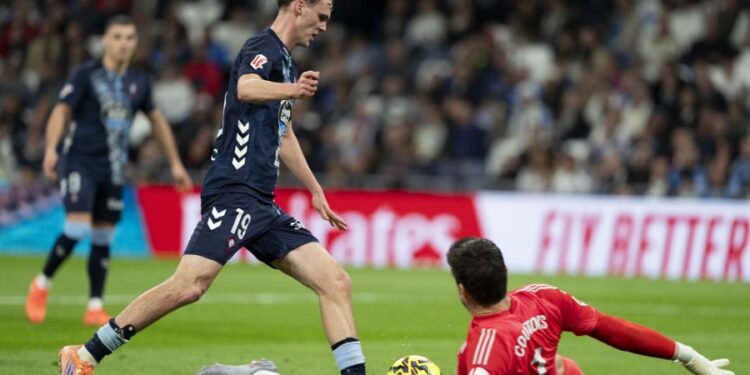 La humillación del Celta a Courtois da la vuelta al mundo: y Williot se vengó del Madrid