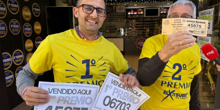 El X de la Suerte vuelve a ser talismán: segundo premio de ‘El Niño’