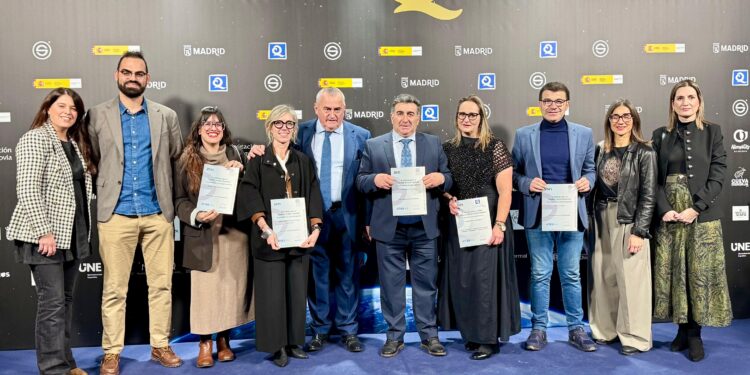 La Diputación recoge en Madrid el certificado S para el Castillo de Soutomaior