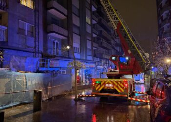 Atrapada en su propia casa en mitad del temporal