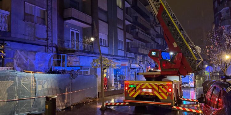 Atrapada en su propia casa en mitad del temporal