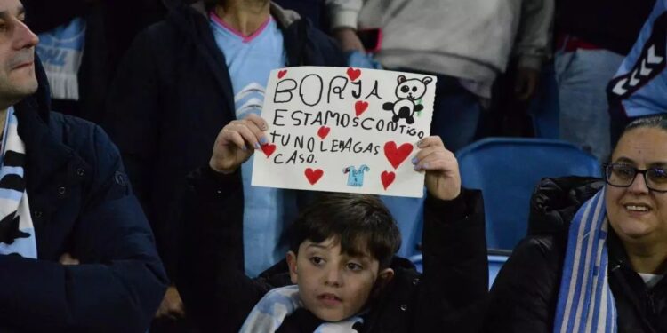 Final feliz para la búsqueda del ‘Panda’: Borja Iglesias se cita con André, el niño que emocionó a Balaídos