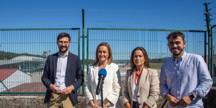 Luisa Sánchez plantea un acuerdo para que Vigo exija a Aena que «ejerza sus competencias» y potencie Peinador