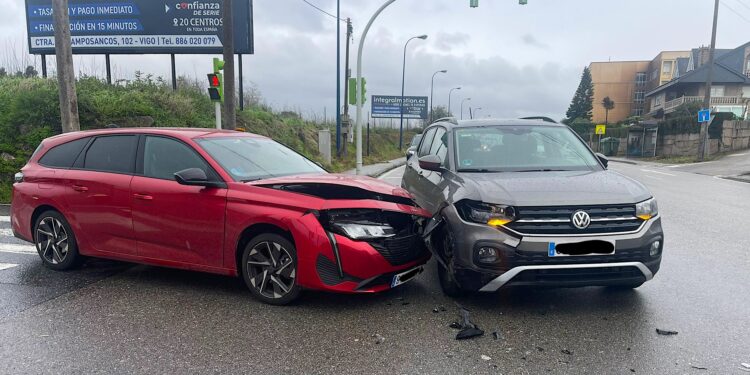6 heridos en 3 accidentes en las últimas horas en Vigo