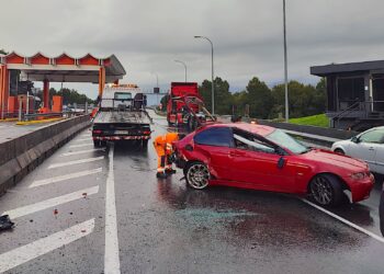Susto en el enlace del corredor de O Morrazo y la AP9