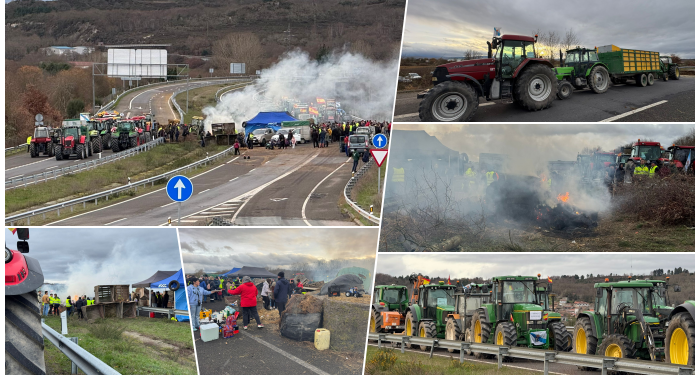 Acuerdo (parcial) para poner fin al corte de la A52: «Si nos quieren echar, van a tener que venir preparados»