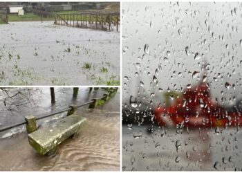Borrasca Joseph: rachas de viento de 112 km/h, lluvias con 78 litros/m2 y se amplía la alerta