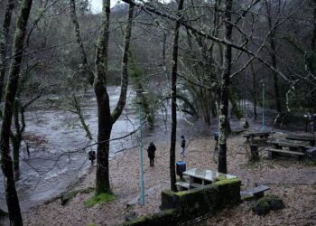 Dos ríos del área de Vigo, en seguimiento ante el riesgo de inundaciones