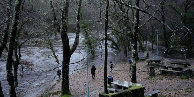 Dos ríos del área de Vigo, en seguimiento ante el riesgo de inundaciones