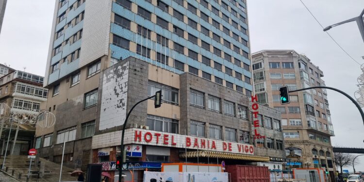 Una constructora de A Coruña se apodera ya de las obras para transformar el icónico hotel Bahía de Vigo
