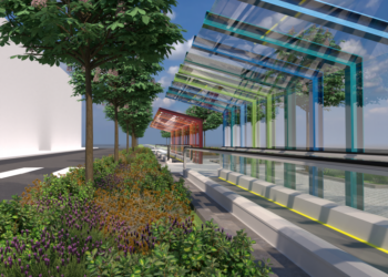 La nueva movilidad peatonal de Gran Vía supera otro trámite: aprobado el proyecto para siete rampas mecánicas