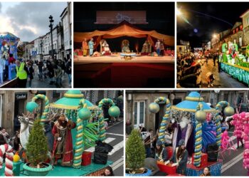 Los Reyes Magos llenaron de luz e ilusión el área de Vigo