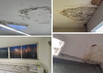 La situación se vuelve crítica en el Manuel Antonio de Vigo: hongos en las aulas de Sanidad