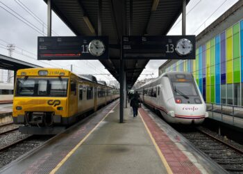 Renfe mantiene la suspensión de regionales entre Vigo Guixar y Ourense, mientras reanuda el resto de servicios
