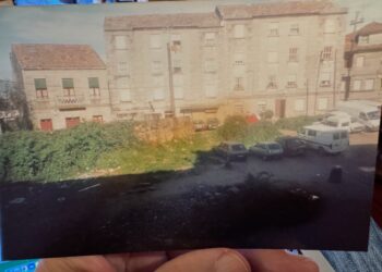 Antigua Rúa Zaragoza y Camiño de San Amaro