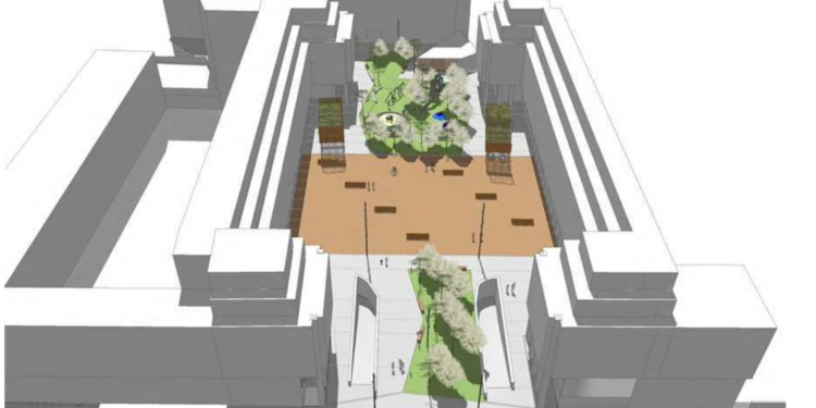 La reurbanización del centro de Arcade ya tiene quien la aborde por un millón de euros