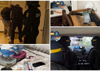 Detenidas tres personas en Vigo por vender droga a menores en un edificio en obras