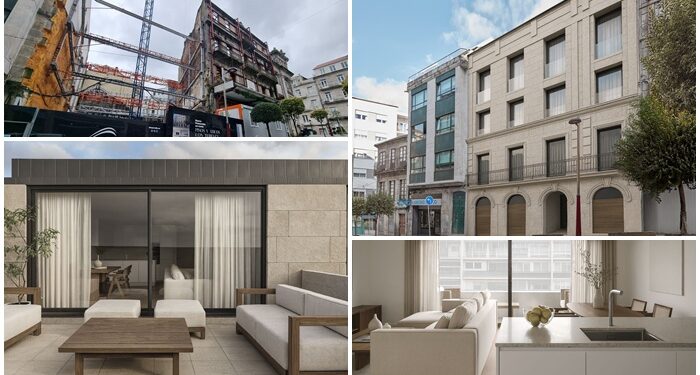 Áticos de hasta 750.000 euros: así serán las viviendas de lujo que darán una nueva vida a una histórica ruina de Vigo